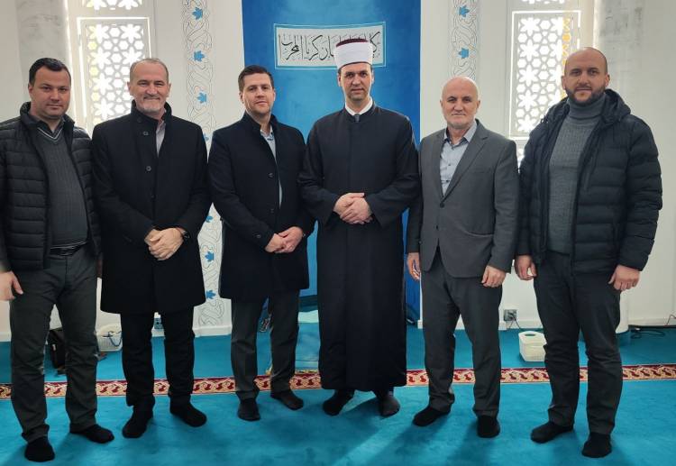 Delegacija Elči Ibrahim-pašine medrese u posjeti MIZ Busovača