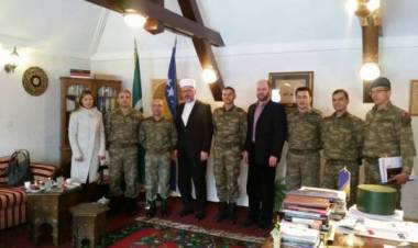 Predsjednik Predstavništva Turske vojne misije u BiH posjetio Muftijstvo travničko
