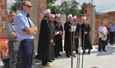 U džematu Kaćuni svečanost povodom početka radova na izgradnji nove džamije