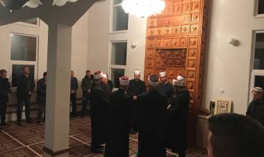 Mevludski program u mesdžidu u Pezićima