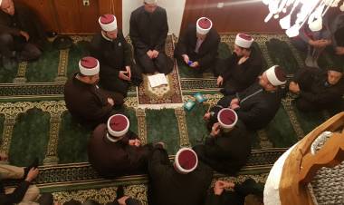 Mevludski program u mesdžidu u Lončarima