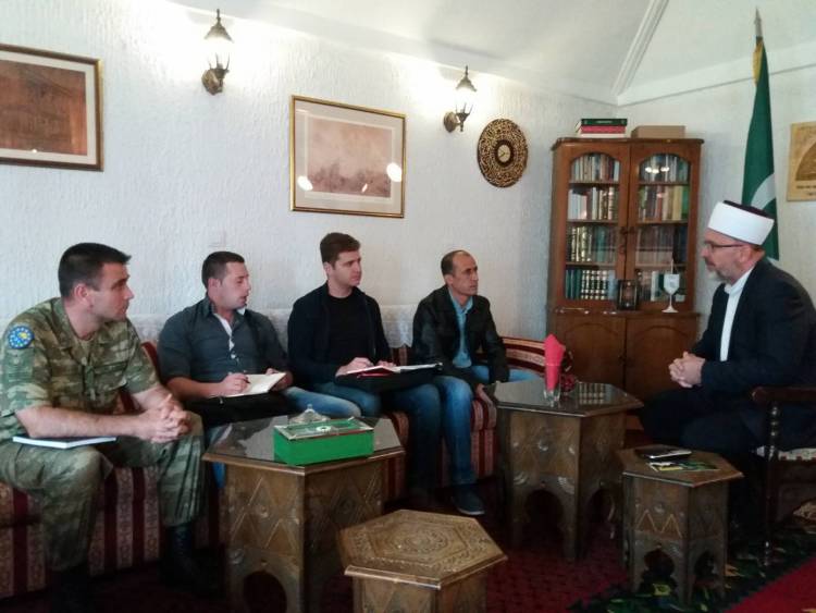 Predstavnici Turske vojne misije u BiH posjetili Muftijstvo travničko